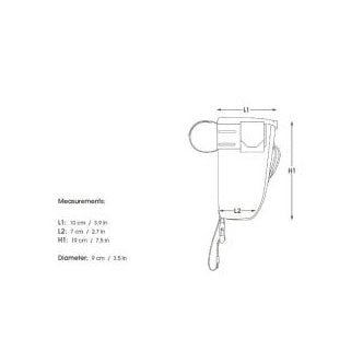 Sacoche de Guidon APIDURA BACKCOUNTRY FOOD POUCH 1.2 L Noir/Gris