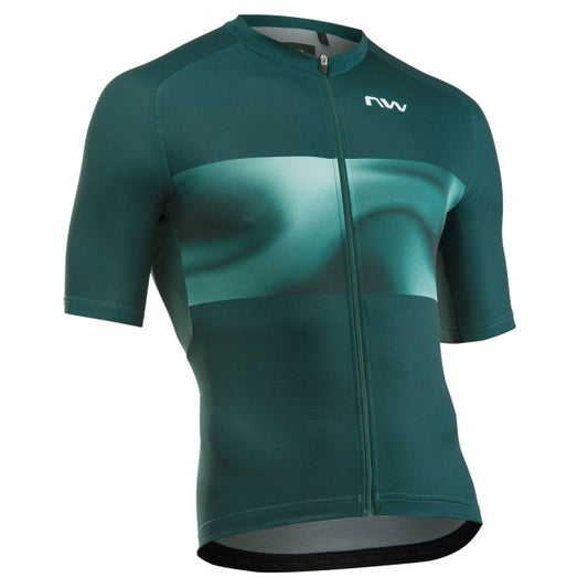 NORTHWAVE FORCE EVO Trikot Kurzarm Grün