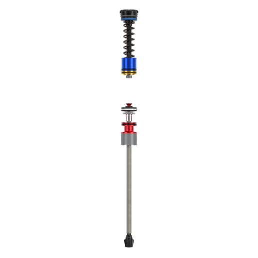 Kolben Upgrade Kit für ROCKSHOX Gabel Damper Isolator RC 3 Positionen DOMAIN 38MM C1+ (2025+)