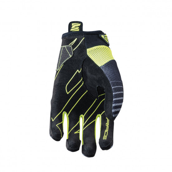Gants FIVE BMX RACE Junior Jaune/Noir