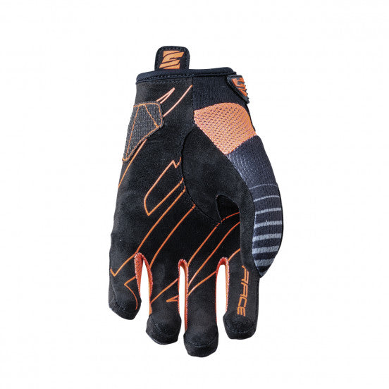 FIVE BMX RACE Junior-Handschuhe, leuchtend orange