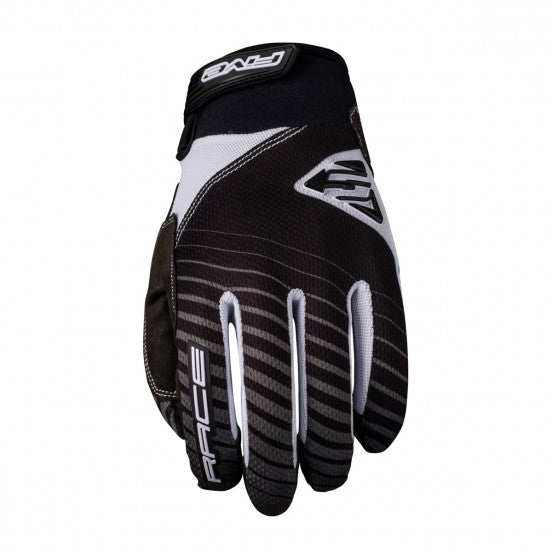 FIVE BMX RACE Handschuhe Schwarz/Weiß