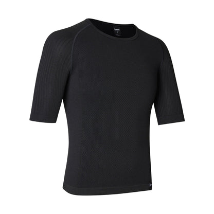 Kurzarm-Funktionsunterhemd GRIPGRAB PACR SPRING AUTUMN SEAMLESS Schwarz