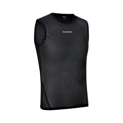Ärmelloses Funktionsunterhemd GRIPGRAB ULTRALIGHT MESH Schwarz