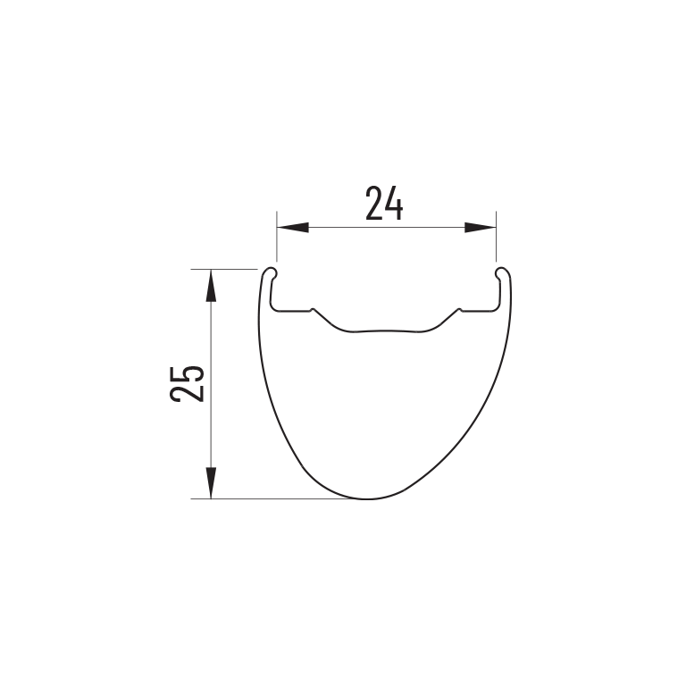 Paar MICHE GRAFF XL DISC Tubeless Ready-Laufräder (Center Lock)