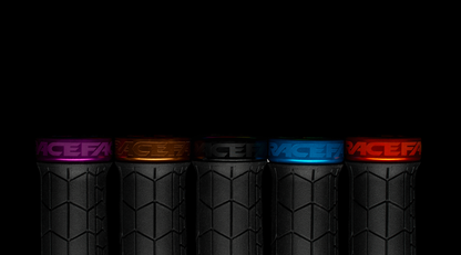 Grips RACE FACE GETTA Lock-On 135mm Noir/Orange