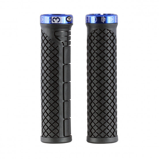 SB3 SHARK Lock-On Grips 132 mm Schwarz/Blau