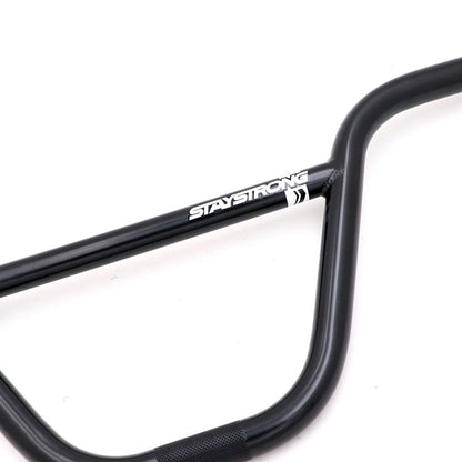 Guidon BMX STAYSTRONG Chevron Race Black Ø22.2mm