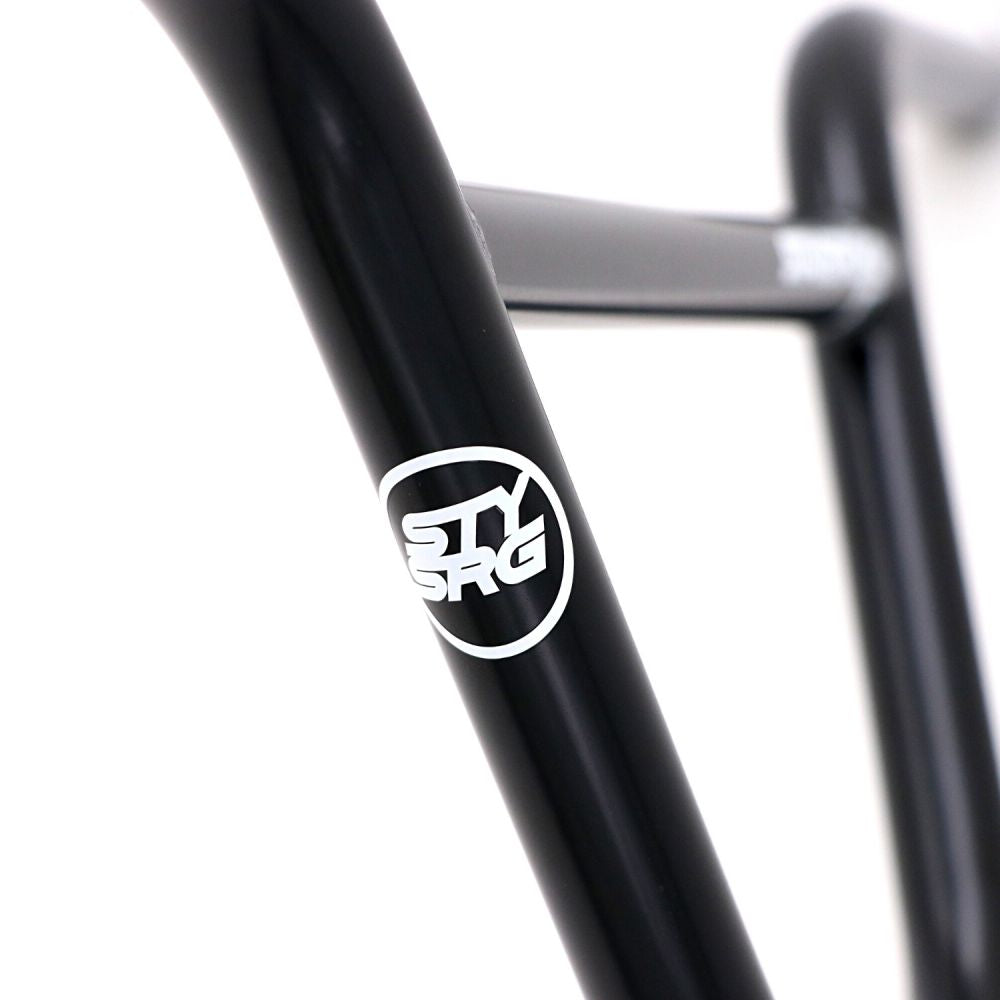 BMX-Lenker STAYSTRONG Chevron Straight Race Schwarz Ø22.2mm
