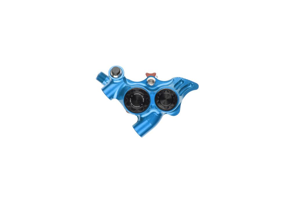 HOPE RX4+ SL FM 34mm 4-Kolben Bremssattel Minerale Blau
