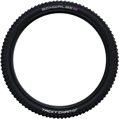 Reifen SCHWALBE TACKY CHAN 29x2.40 ADDIX ULTRASOFT SUPERDOWNHILL Tubeless Ready Faltbar Schwarz