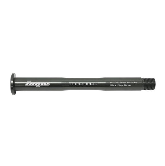 Axe de Roue Avant HOPE pour Fourche FOX 36/38 Fumé