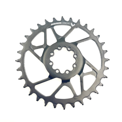 Plateau Mono SRAM S1000 T-TYPE EAGLE BOOST 12V Acier Direct Mount Offset 3mm Noir