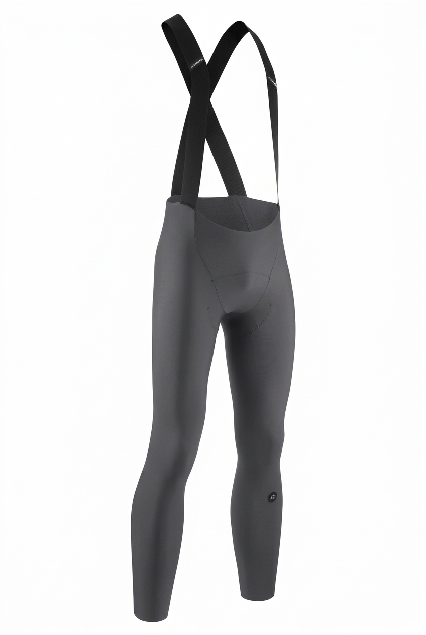 Lange Trägerhose ASSOS MILLE GT SPRING FALL S11 Grau