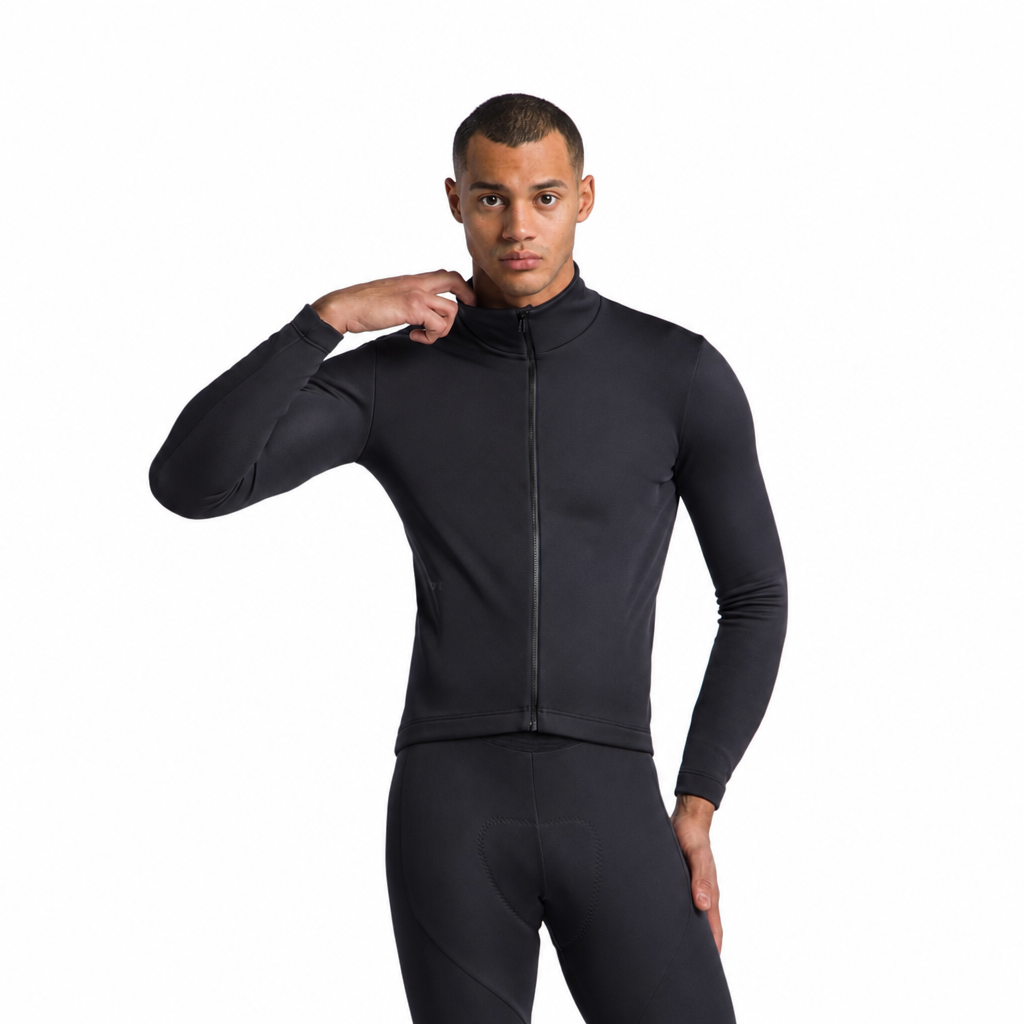 Veste SPORTFUL CLASSIC 2 Noir, vue de face sur fond blanc