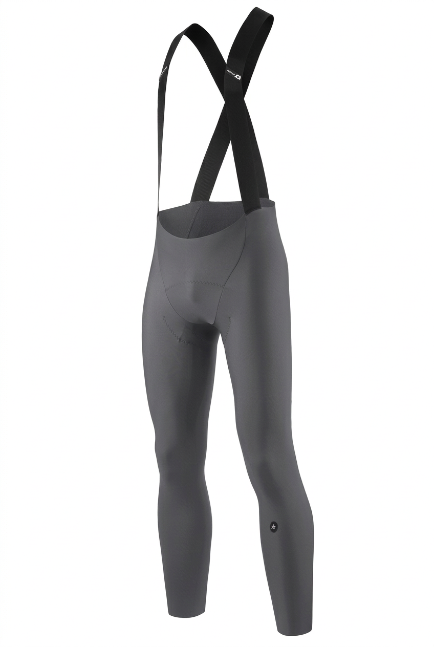 Lange Trägerhose ASSOS MILLE GT SPRING FALL S11 Grau