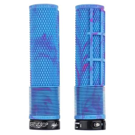Griffe DMR DEATHGRIP Large Lock-on Blau/Camo