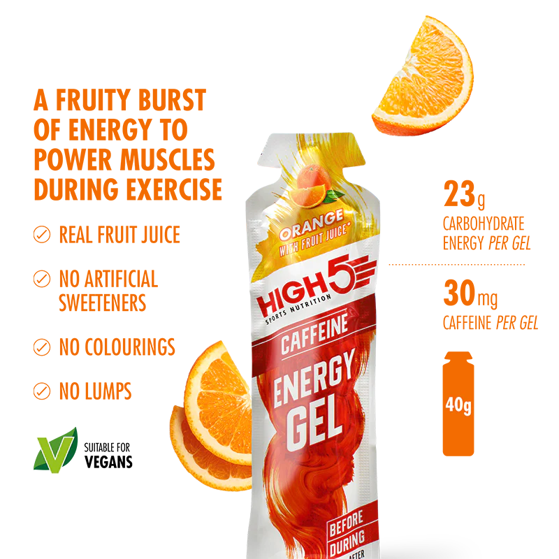 Pack Energy Gel HIGH5 ENERGY GEL (20x23g) Mix Geschmacksrichtungen