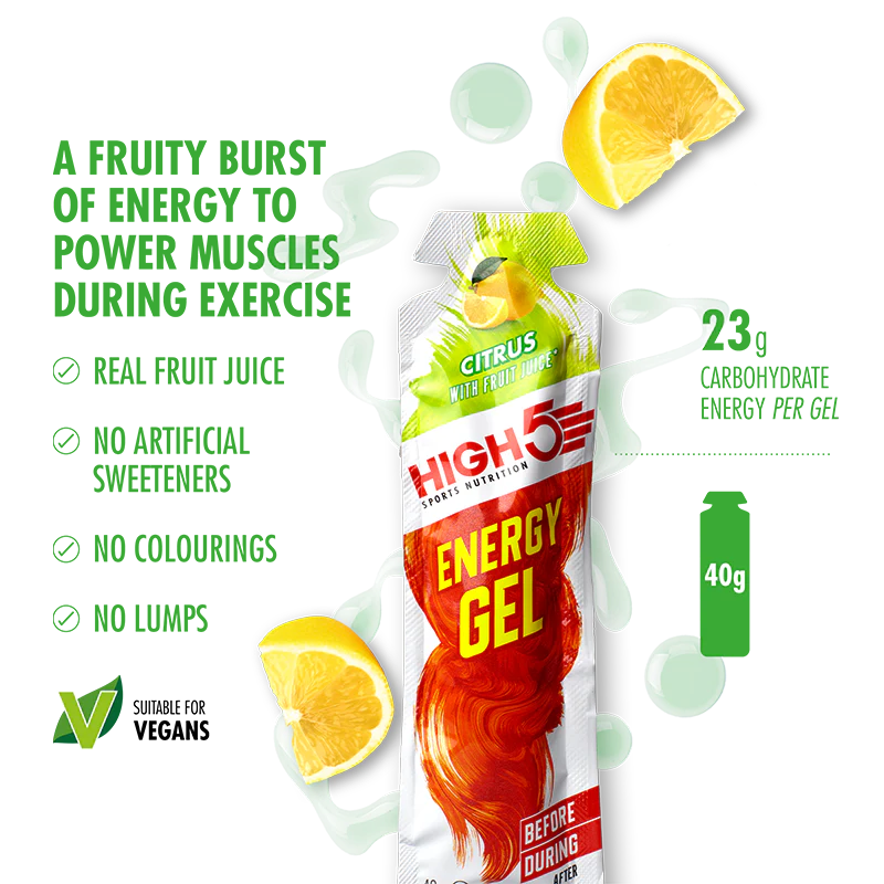 Pack Energy Gel HIGH5 ENERGY GEL (20x23g) Mix Geschmacksrichtungen