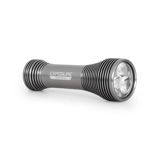 EXPOSURE LIGHTS ZENITH GUN METAL MK4 Vorderlicht mit Helmhalterung
