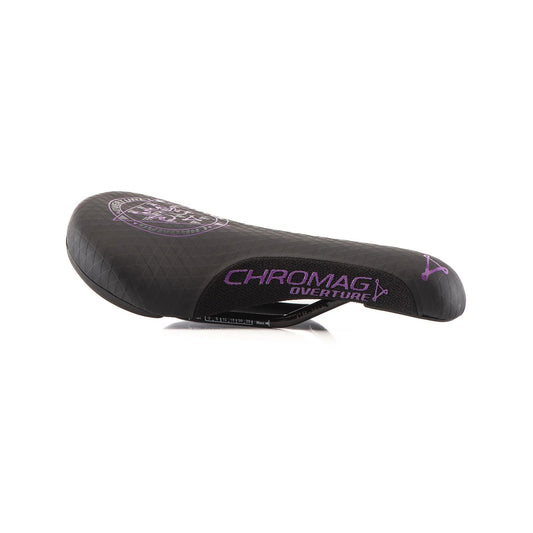 Sattel CHROMAG OVERTURE Semenuk Rails CrMo Schwarz/Violett