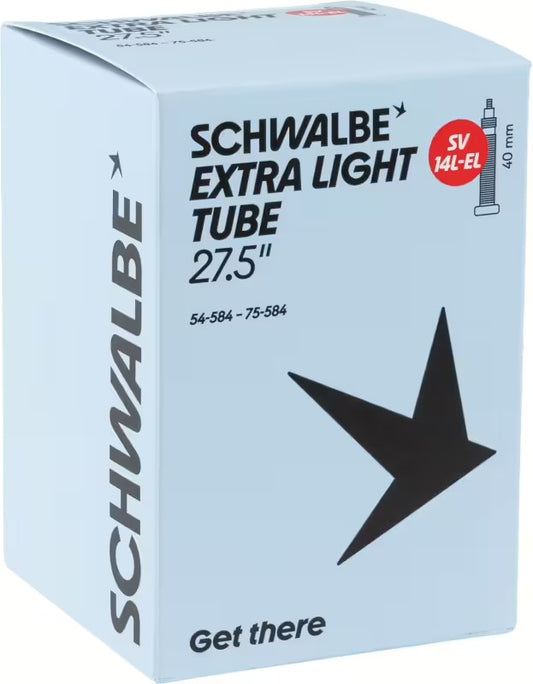 SCHWALBE EXTRA LIGHT SV 14L 27,5/29 x 2,10/3 Schlauch, Presta, 40 mm