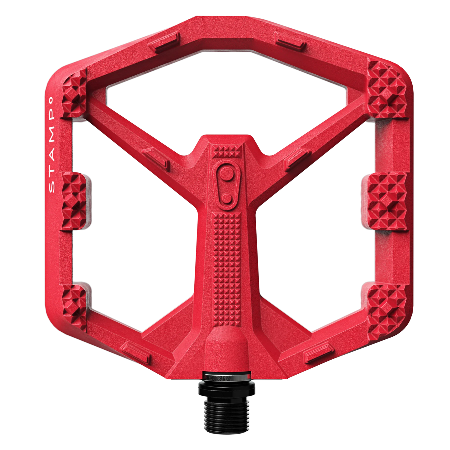 Pedale flach CRANKBROTHERS STAMP 0 Large Rot