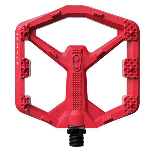 Pédales Plates CRANKBROTHERS STAMP 0 Large Rouge