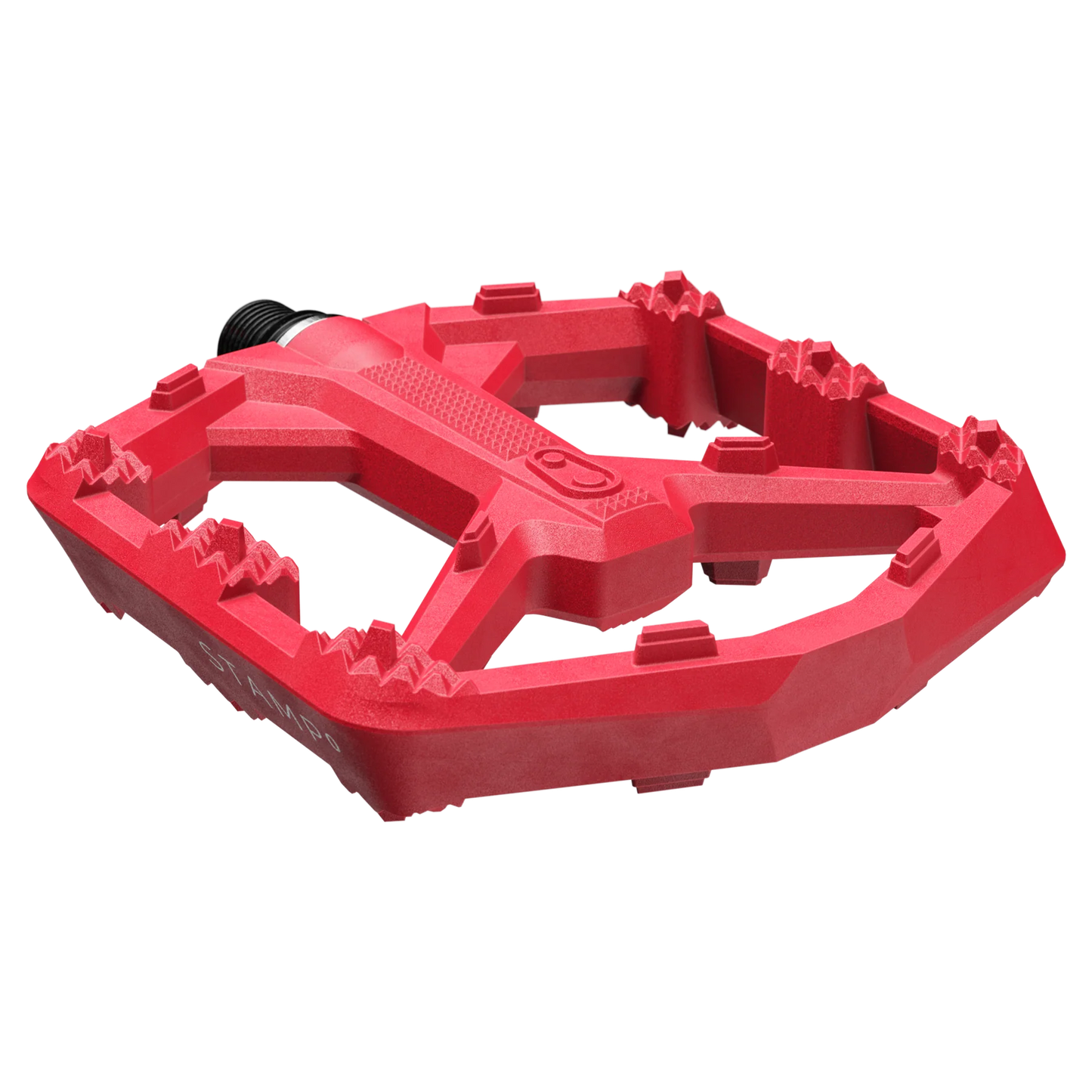Pedale flach CRANKBROTHERS STAMP 0 Large Rot
