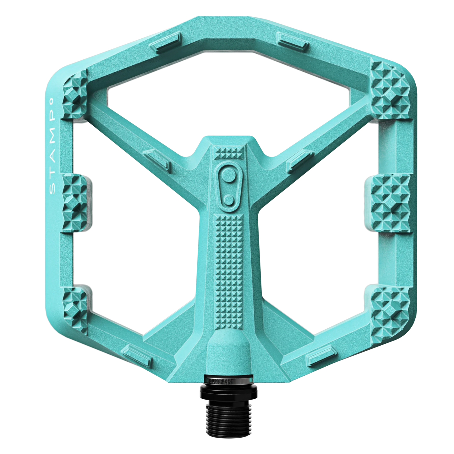 Pedale flach CRANKBROTHERS STAMP 0 Large Türkis