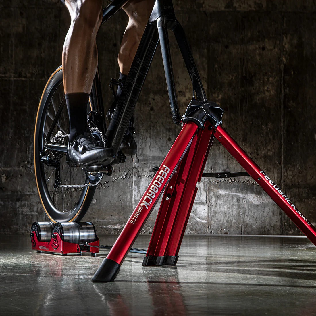 Zusammenklappbarer Heimtrainer FEEDBACK Omnium Over-Drive