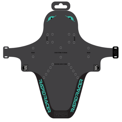 RRP EnduroGuard Standard Schutzblech (Gabel 80 bis 120 mm) Schwarz/Türkis