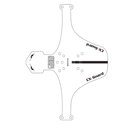 Vorderradschutzblech RRP CX GUARD Weiß
