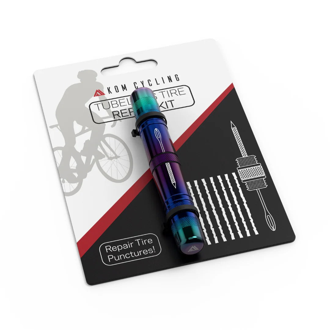 KOM CYCLING Tubeless Iridescent Repair Kit