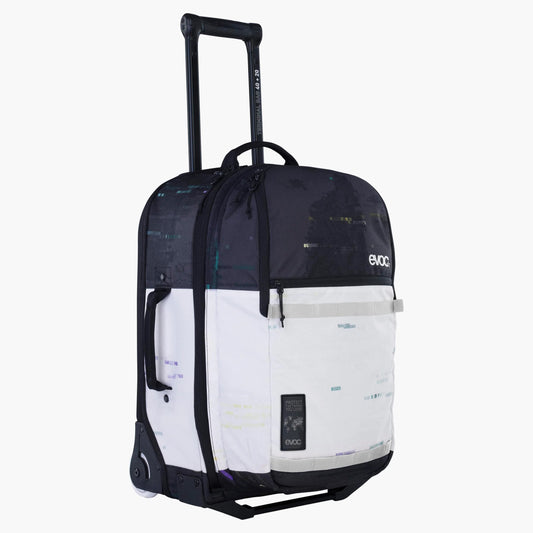 Koffer EVOC Trolley 40L +20L Schwarz/Weiß