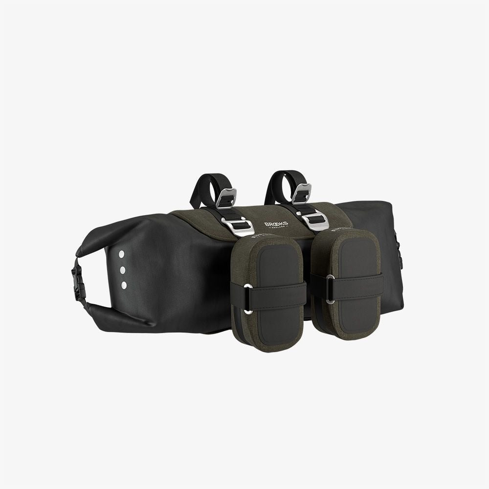 BROOKS SCAPE ROLL Lenkertasche Grün