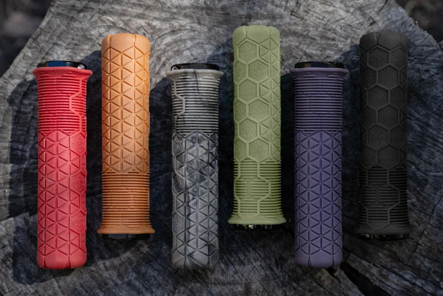 ENVE FRACTAL Lock-On Trail Grips Violett