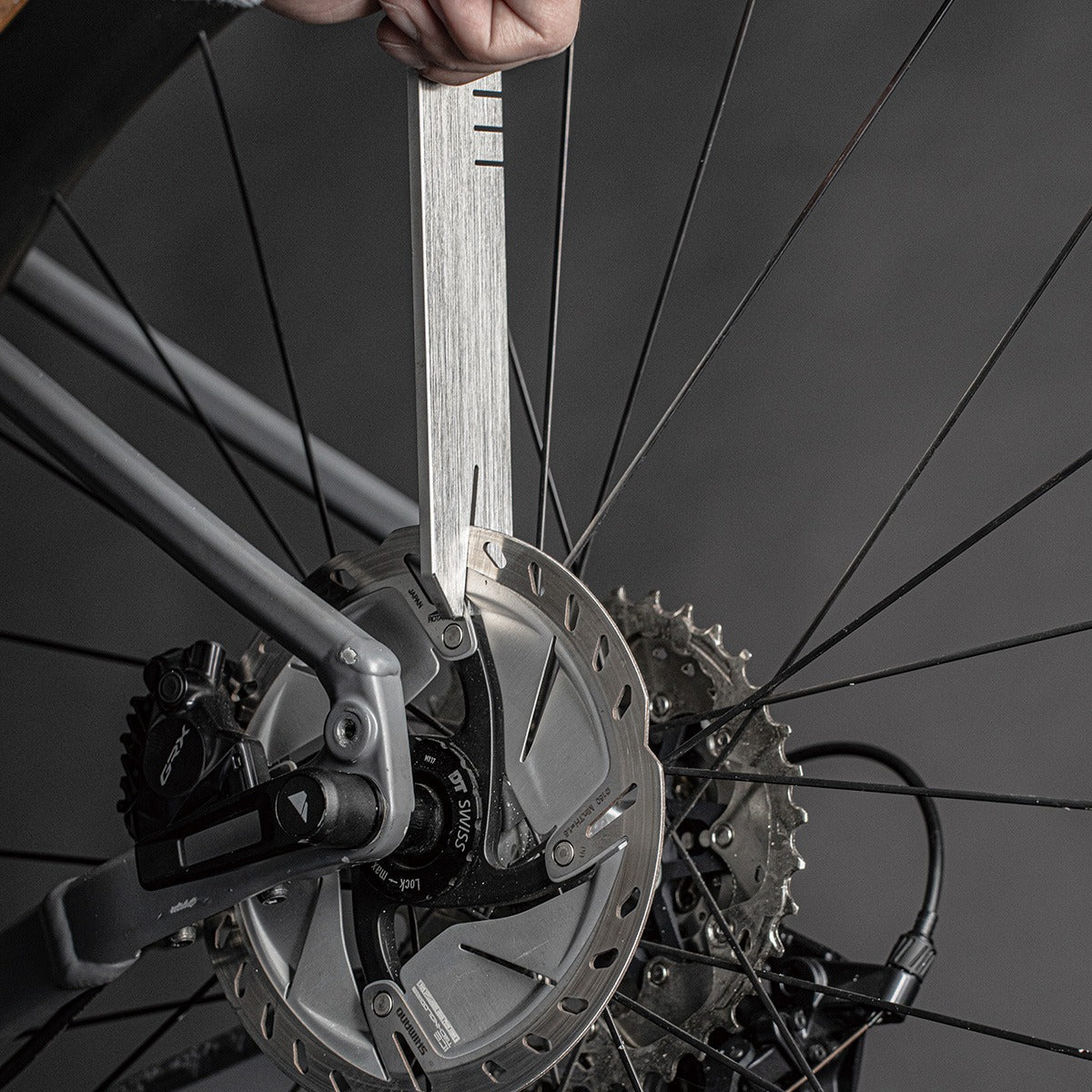 Scheiben-/Kolben-Werkzeugsatz 3 in 1 TOPEAK ROTOR TRUING TOOL