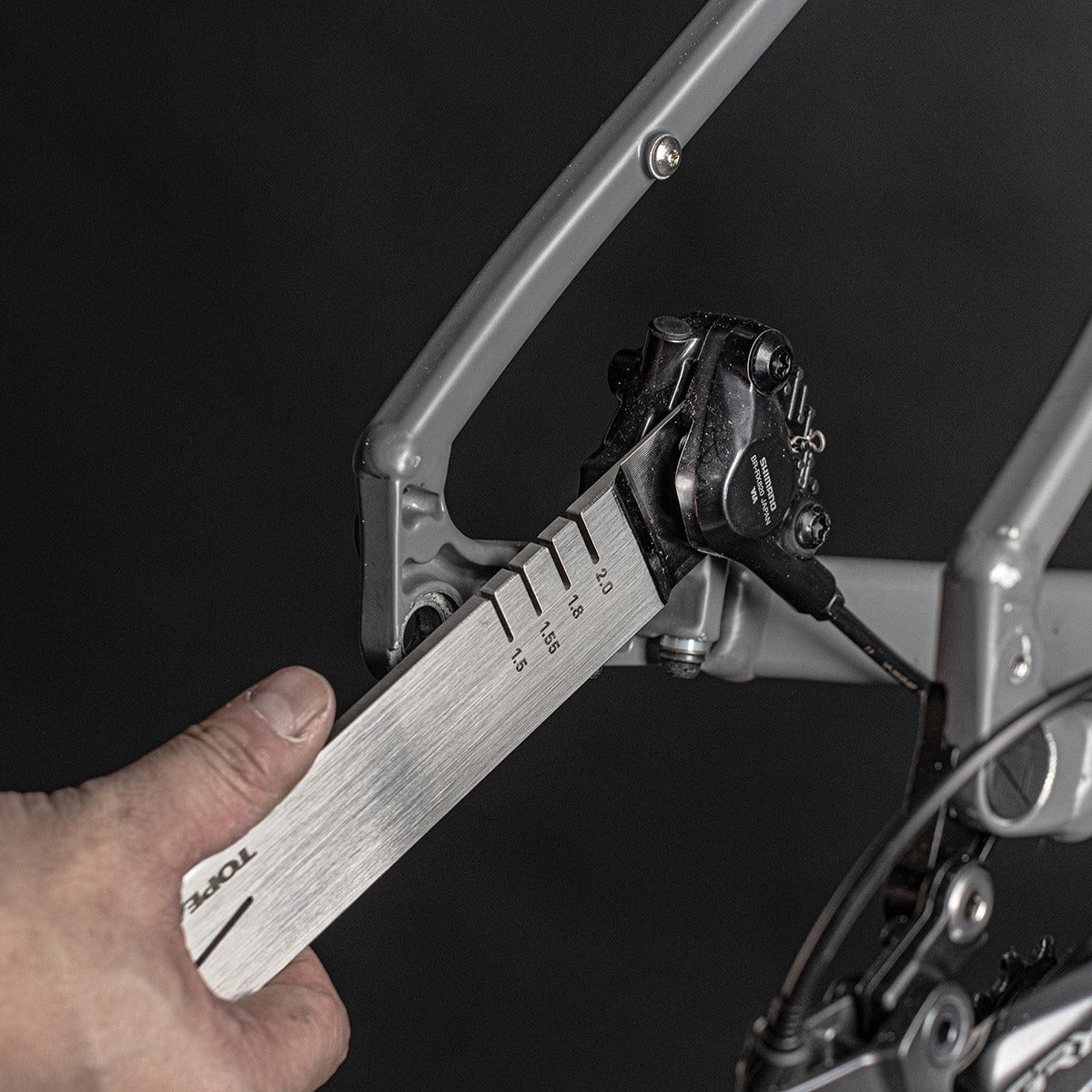 Scheiben-/Kolben-Werkzeugsatz 3 in 1 TOPEAK ROTOR TRUING TOOL