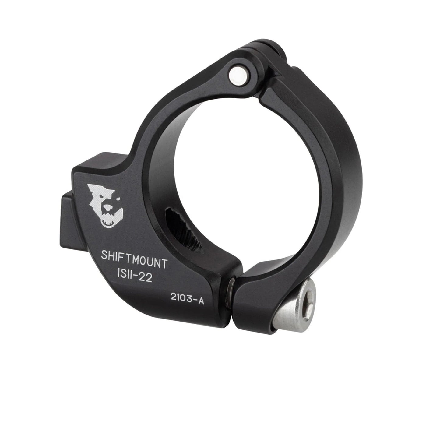 Adaptateur de Fixation WOLF TOOTH ShiftMount ISEV- 22 Shimano I-SPEC EV Shifter > Cintre 22 mm