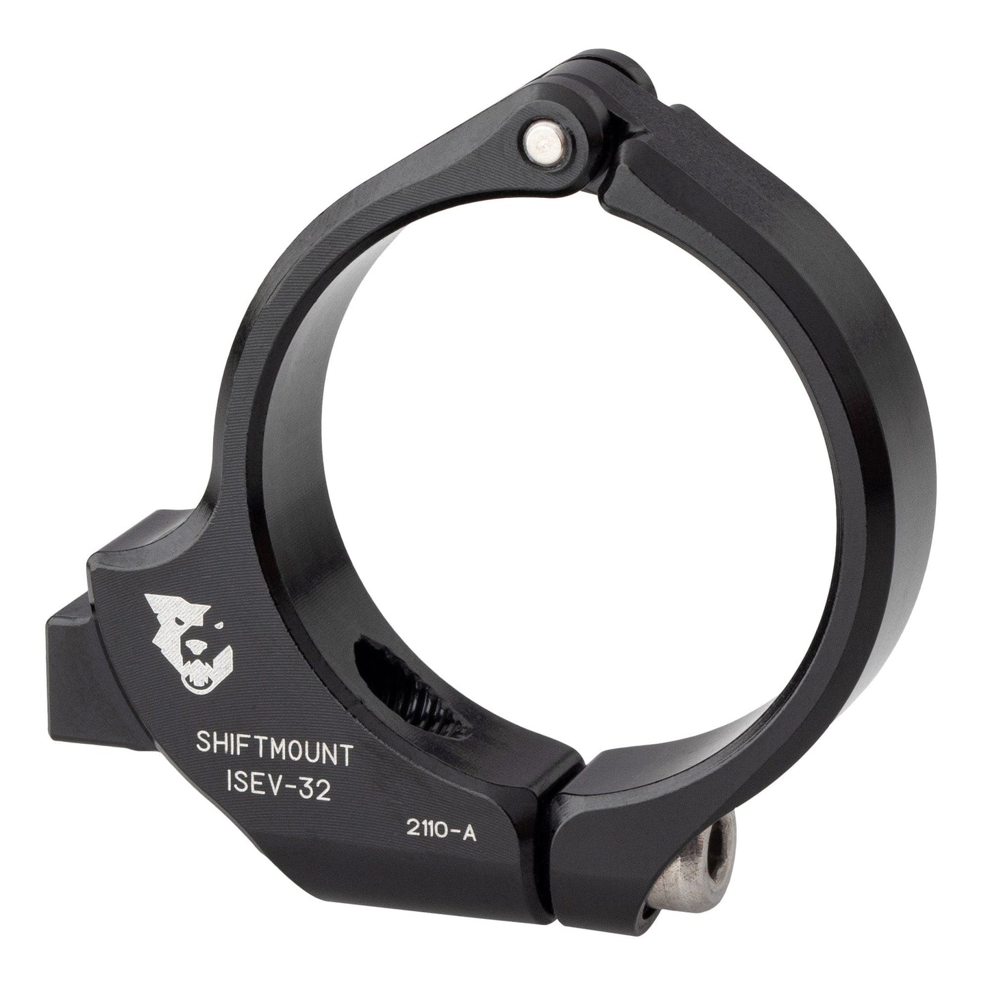 Adaptateur de Fixation WOLF TOOTH ShiftMount ISEV-31.8 Shimano I-SPEC EV Shifter > Cintre 31.8 mm