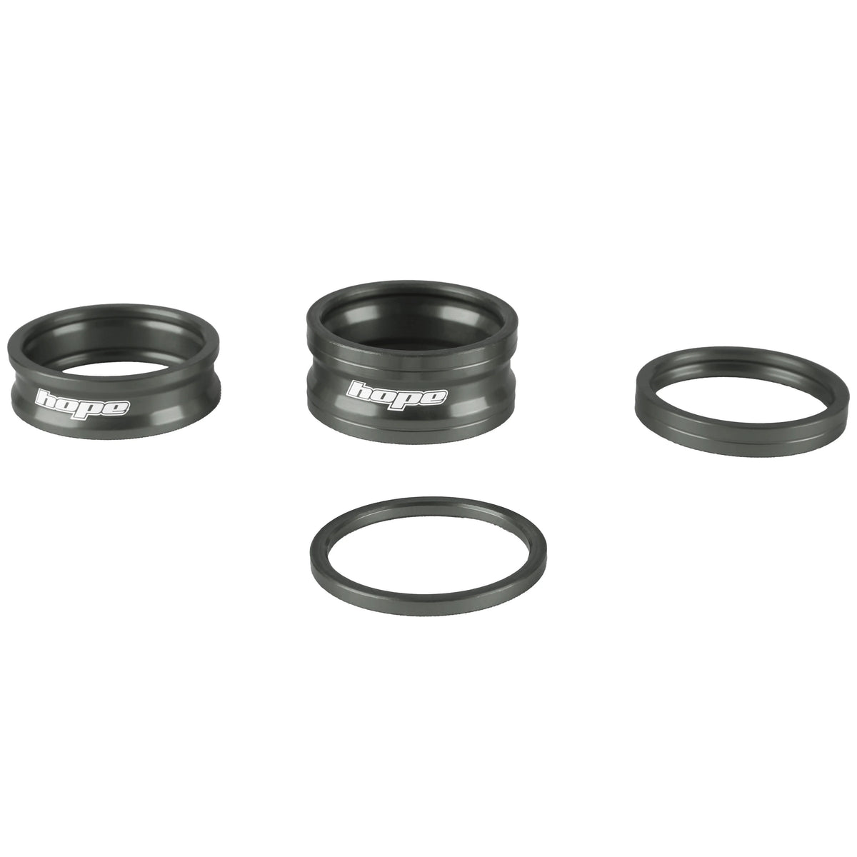 HOPE SPACE DOCTOR Steuersatz-Spacer-Set 1"1/8 Grau