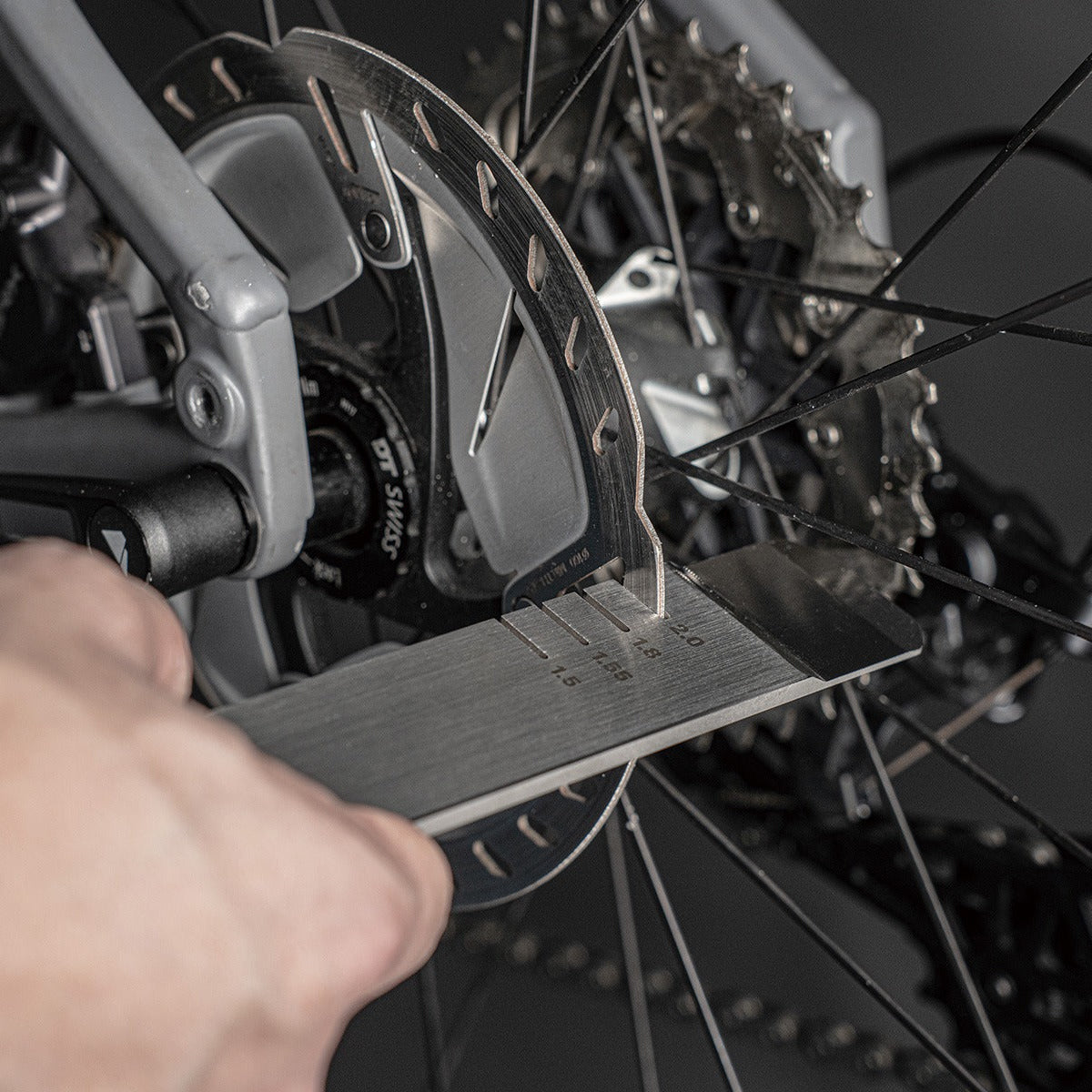 Scheiben-/Kolben-Werkzeugsatz 3 in 1 TOPEAK ROTOR TRUING TOOL