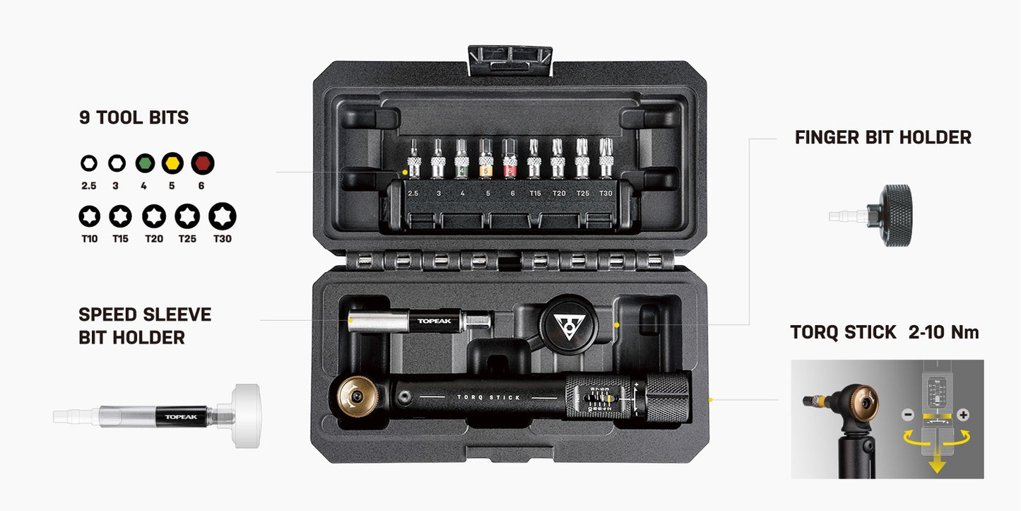 Torq Drehmomentschlüssel TOPEAK STICK PRO (2-10 Nm)