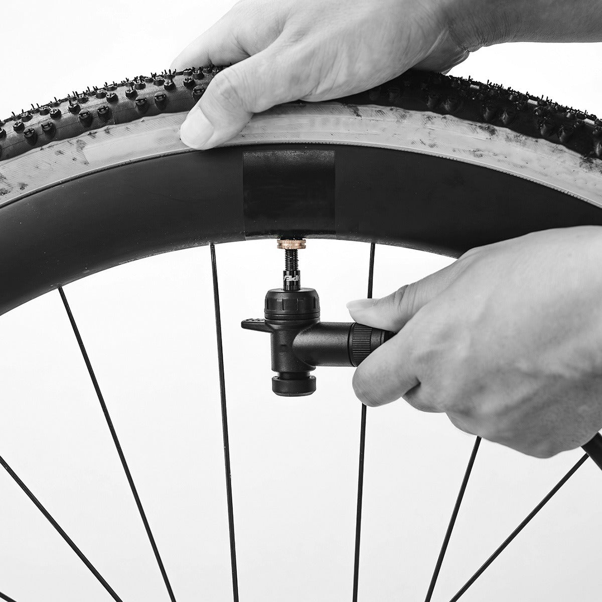 Adaptateur de Valve TOPEAK TURBOFLOW COMBO RAPIDHEAD