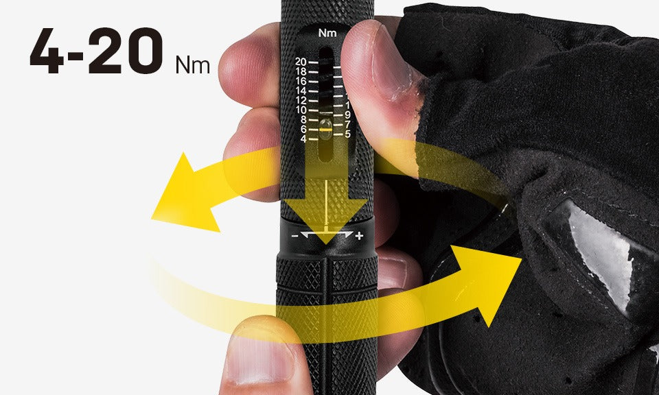 Clé Dynamométrique Torq TOPEAK STICK PRO (4-20 Nm)