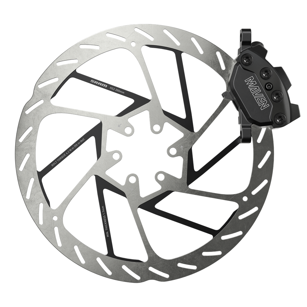 SRAM MAVEN SILVER B1 Vorderradbremse Schwarz