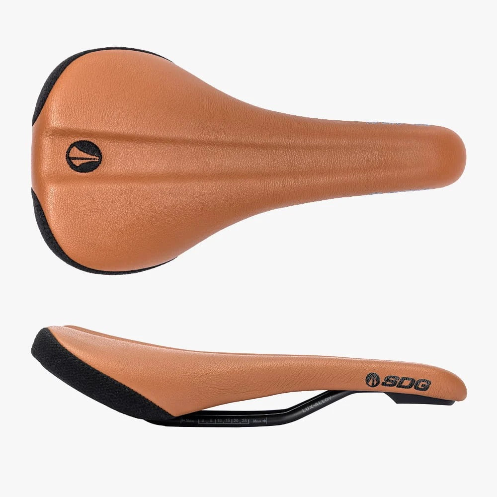 SDG BEL-AIR V3 Sattel mit Lux-Alloy-Streben und Lederbezug
