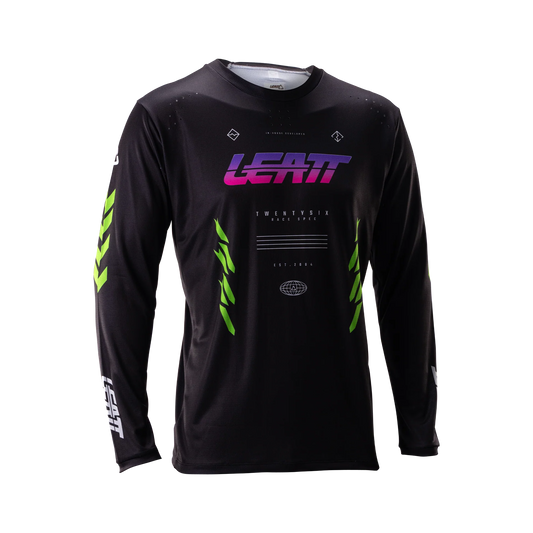LEATT MTB GRAVITY 4.0 Langarmtrikot Schwarz/Violett