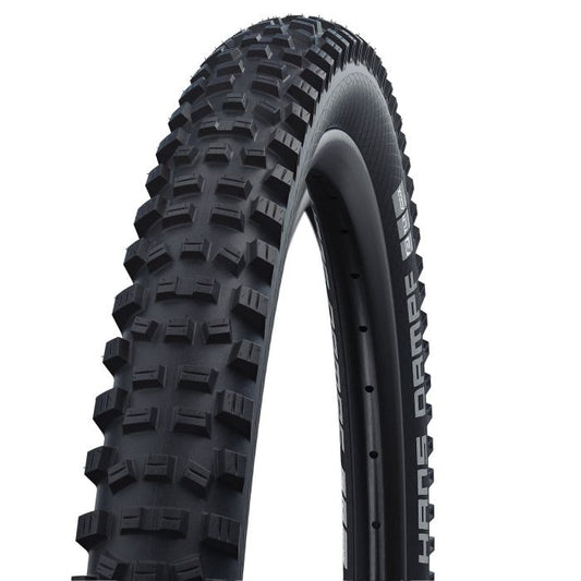 Reifen SCHWALBE HANS DAMPF 24x2.35 ADDIX Performance E-25 Tubeless Ready Weich Schwarz